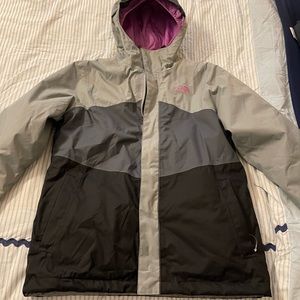 Girls northface coat